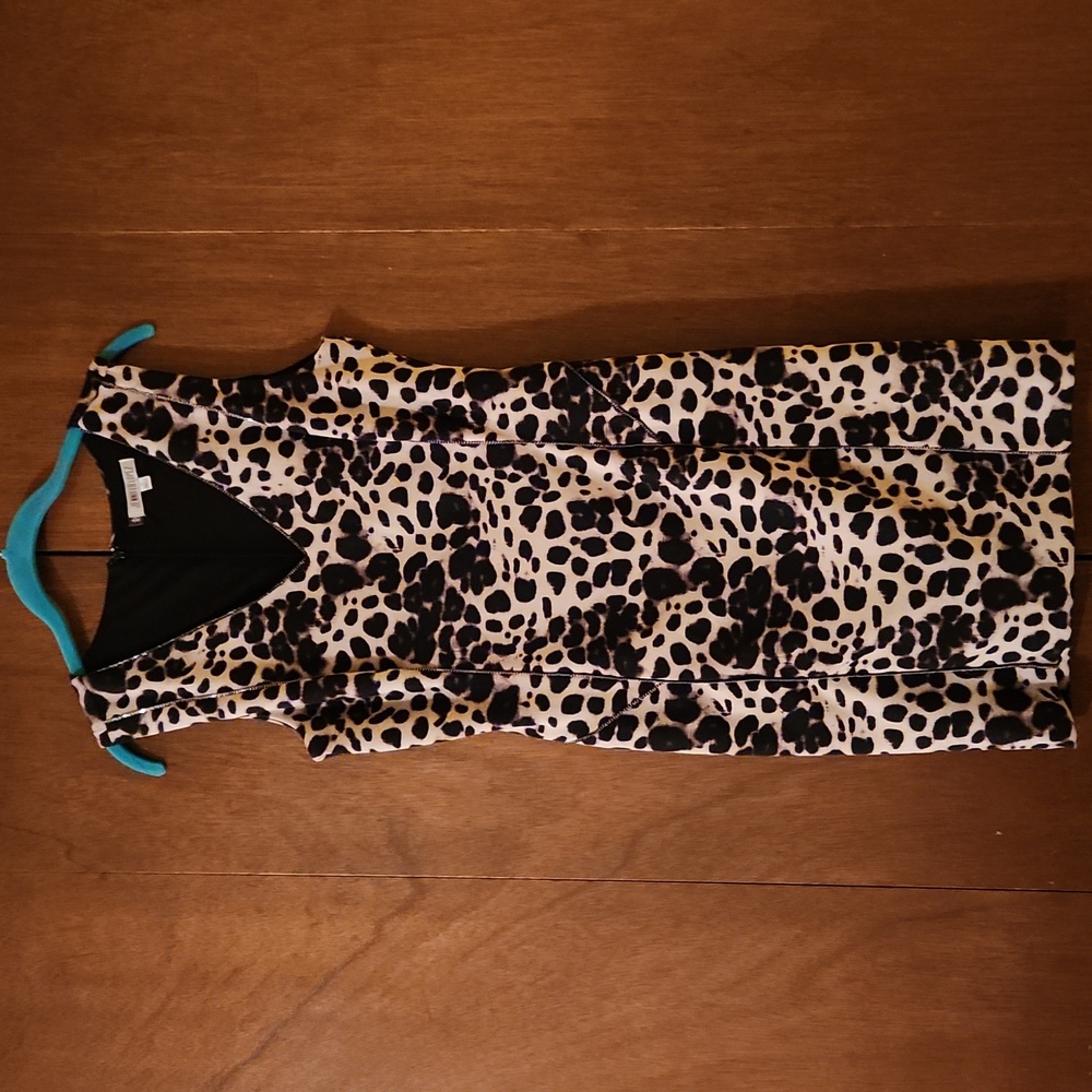 Jennifer Lopez Leopard Print Mini Dress